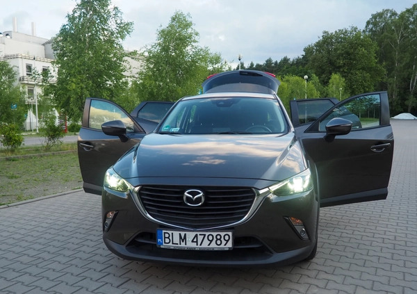 Mazda CX-3 cena 69900 przebieg: 50000, rok produkcji 2017 z Białystok małe 436
